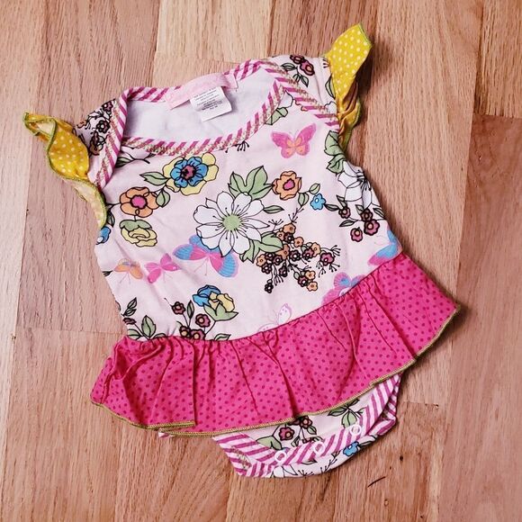 Everyday Nay Butterfly Ruffle Romper - Picture 4 of 6